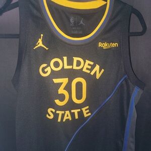 Nike Black Jersey with Yellow and Blue Trim